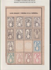 Esteve Domenech- La Fabrica Nacional del Sello: Pruebas y Muestras fiscales. 1861-1907