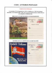 Juan E. Page de la Vega-Enteros Postales de Cuba 1959-1999. Los primeros cuarenta años de revolución