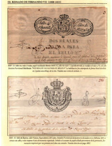 Humberto Vélez Blanco- Papel Sellado Notarial. Cuba (1759-1885)