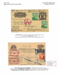 Octavio Cabrera- Cuba Postal Stationery 1898-1958. US Administration & Republic Eras