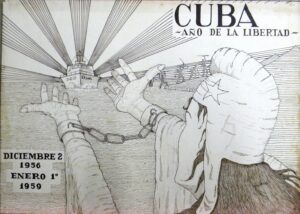 Adolfo Sarrias-Cuba. Bocetos y diseños del concurso de la emisión del primer aniversario de la revolución