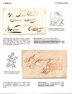 Alberto A. Jiménez Cordero - Filigranas en cartas prefilatélicas de México