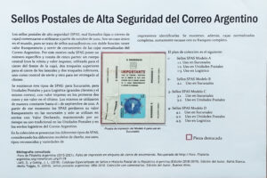 Rodrigo Javier Vecchi - Sellos Postales de Alta Seguridad del Correo Argentino