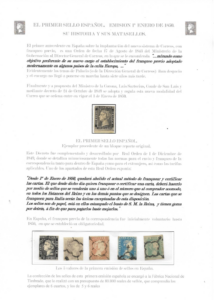 José Novo Mondelo - Introducción al estudio del primer sello español. Sus orígenes y sus matasellos.