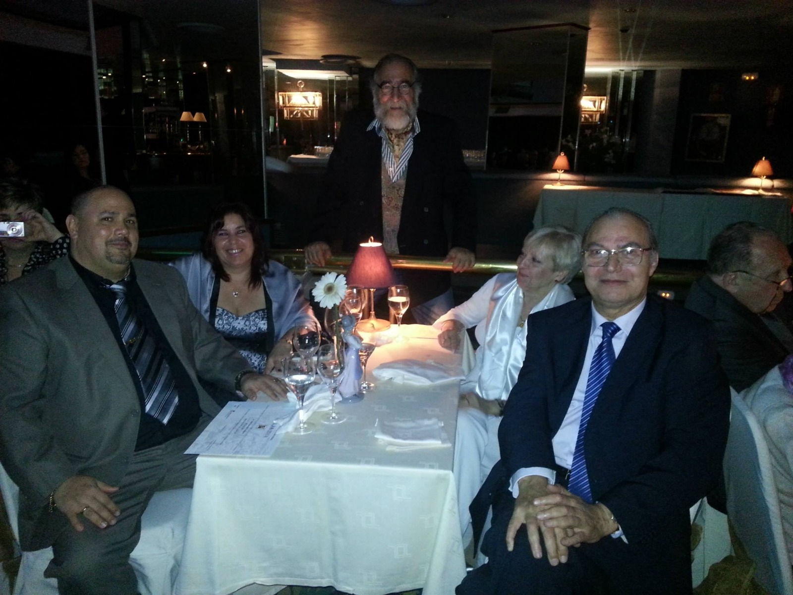 2014. Exposición ECC de Torremolinos: Adolfo Sarrias, Maydolis Echemendia, Xavier Andreu, Joana Meca y Fernando Cabello.