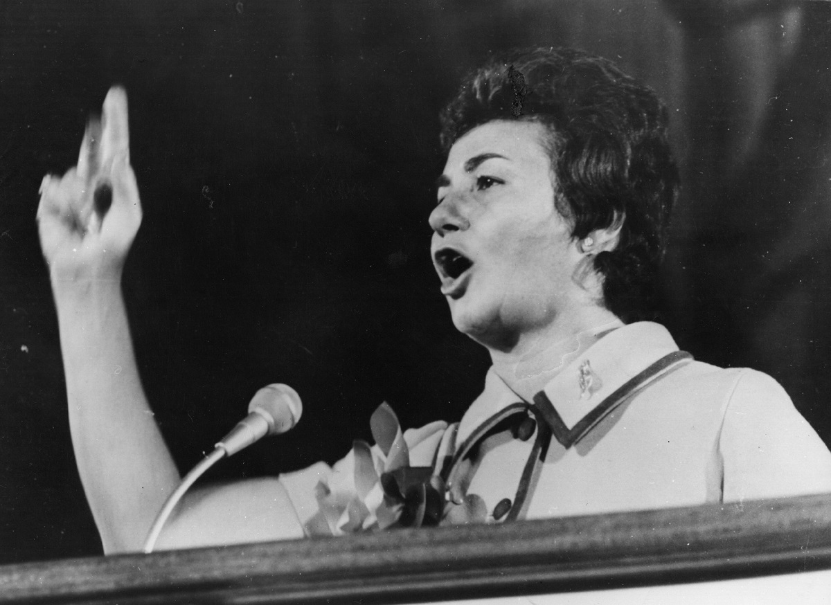 1970, sept 25. Juanita Castro. By Keystone/Getty Images.